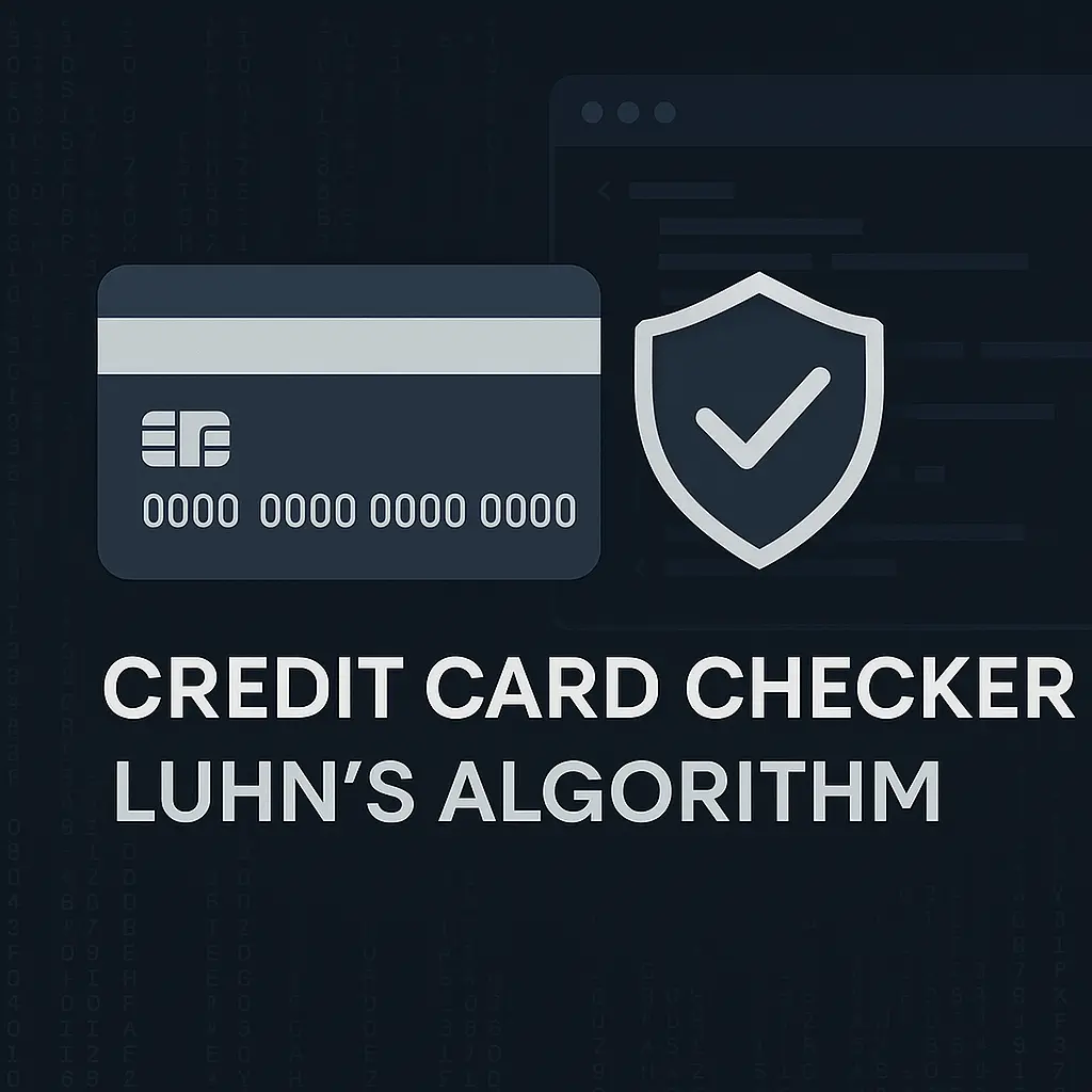 Credit Card Checker implementation in C